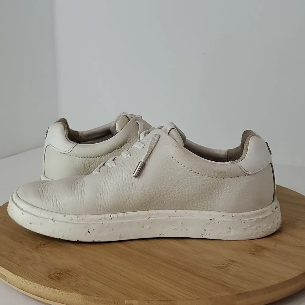 rag & bone RB1 Revival Textured Leather Sneakers Women's Size 36 US 6